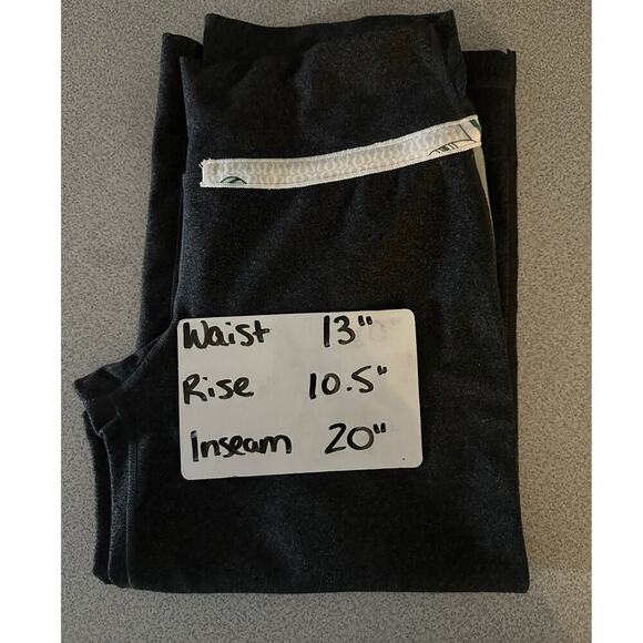 Lululemon Size 4 Cropped Wide Leg 2‎ Tone Gray Relaxed Fit High Rise Activewear - Picture 6 of 11